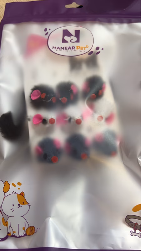 Cat Toy202 - ตุ๊กตาหนูเล็กของเล่นแมว (804857)