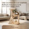 808220 Cat Tree Condo AR4639 - คอนโดแมว (60x40x96)(808220)