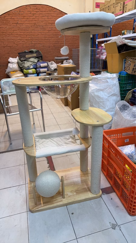 S__1941564 Cat Tree Condo AR4369 - คอนโดแมว (60x39.5x132)(808216)